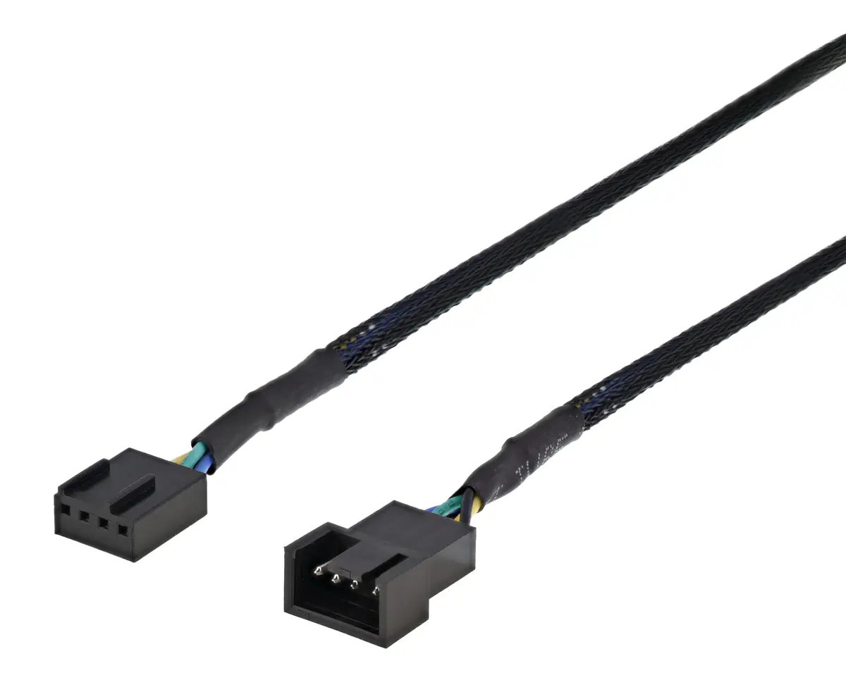 DELTACO SSI-64 ventilatora strāvas kabelis 4-pin