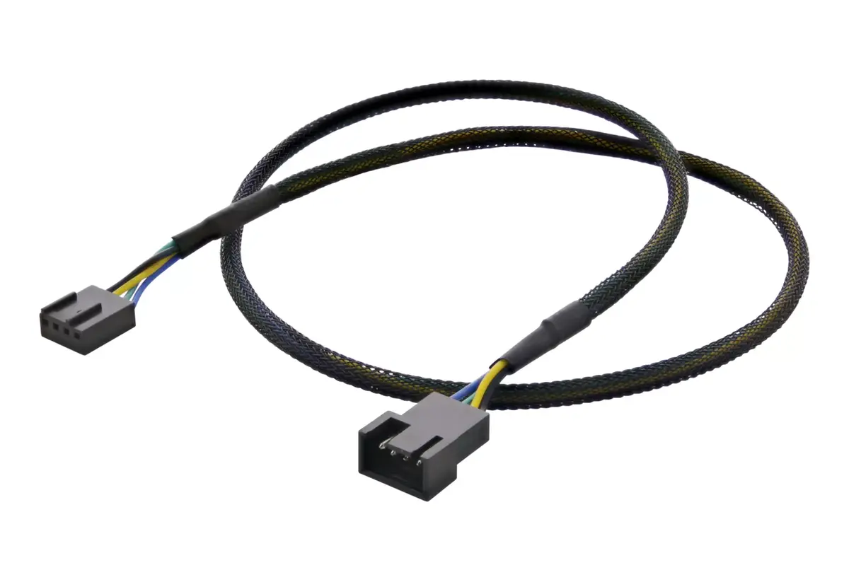 DELTACO SSI-65 4-pin fan extension cable 0.6 m Photo 2