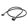 DELTACO SSI-65 4-pin fan extension cable 0.6 m Photo 2