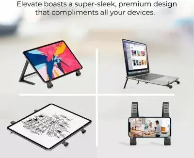 Promate AISELEVATEGY laptop/tablet/smartphone stand Photo 3