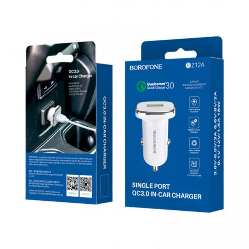 Car charger Borofone BZ12A Photo 2