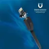 Promate складной 3‑в‑1 USB-C — USB-C/Lightning/microUSB 1 м Photo 4