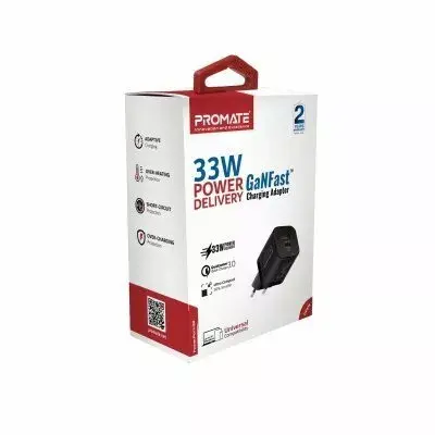 Promate PowerPort-33 GaN 33W USB-C PD charger Photo 7