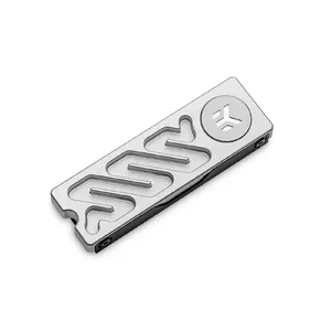Siltumsūknis EK Water Blocks Quantum Convection M.2 NVMe Alumīnijs Sudrabs 24mm 75mm 11.3mm