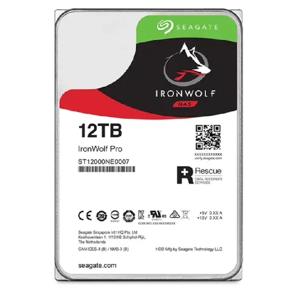 Cietais disks Seagate IronWolf Pro 12 TB ST12000NT001 Photo 4