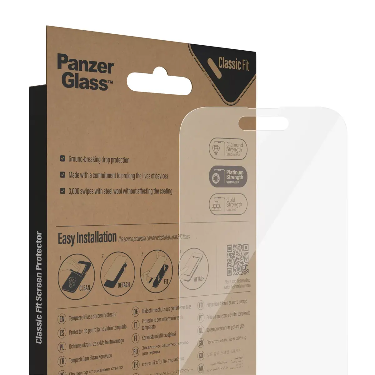 Защитное стекло PanzerGlass Apple iPhone 14 Pro Photo 7