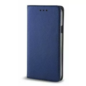 Smart Magnet case iLike for Xiaomi 12 Lite — Blue protective phone case with magnetic attachment