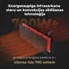 Инфракрасный электрический обогреватель AENO Premium Eco Smart Heater AGH0002S, черный Photo 4