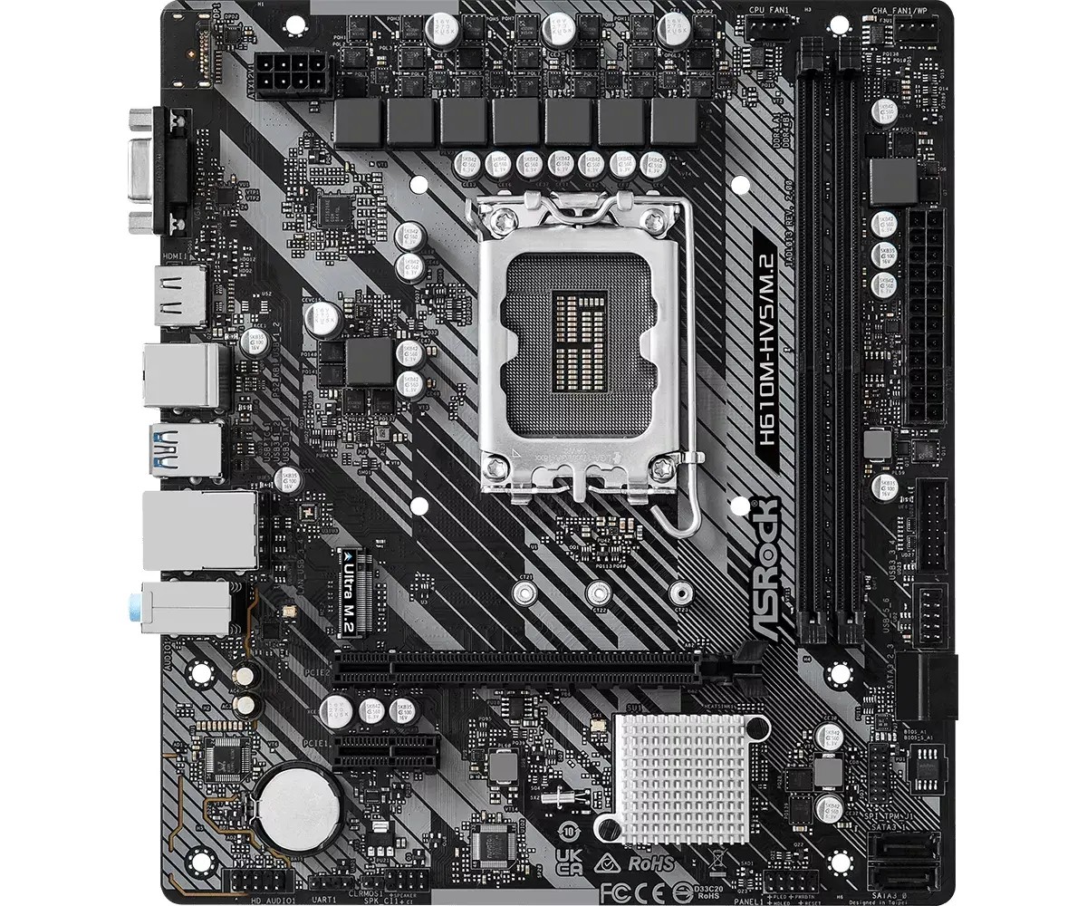 Материнская плата Asrock H610M-HVS/M.2 R2.0 Photo 2
