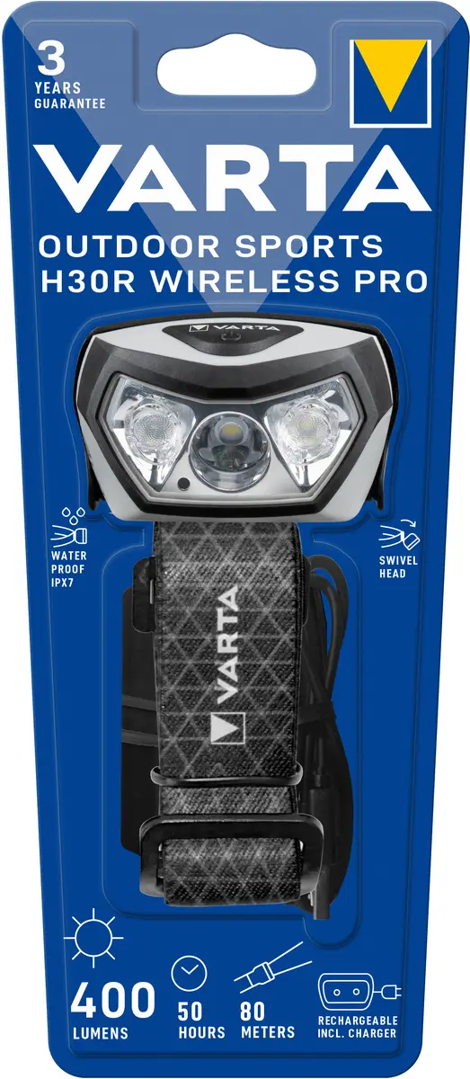 Налобный фонарь Varta Outdoor Sports H30R Wireless Pro Photo 6