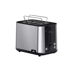 Toaster Braun HT 1510 2 slices 900 W Black Stainless steel