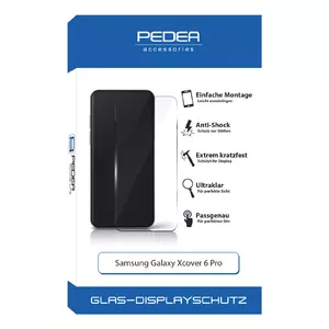 PEDEA 11170193 Mobilā tālruņa ekrāna un aizmugures aizsargs Caurspīdīgs ekrāna aizsargs Samsung 1 pcs