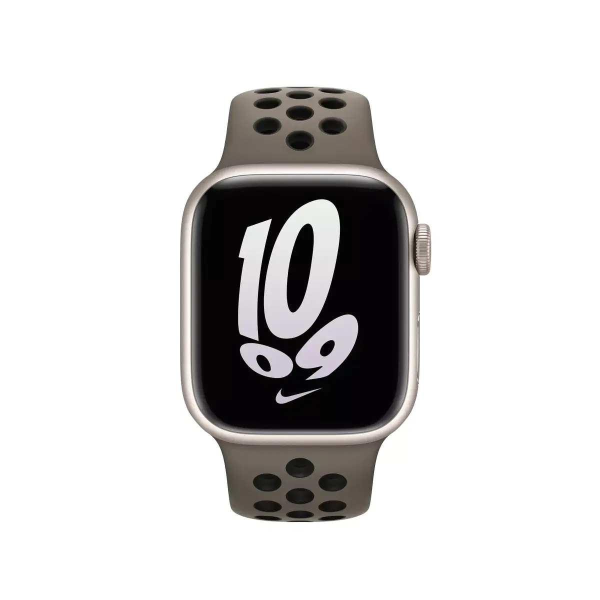 Apple 41 mm Nike Sport Band Olive Grey/Black Photo 3