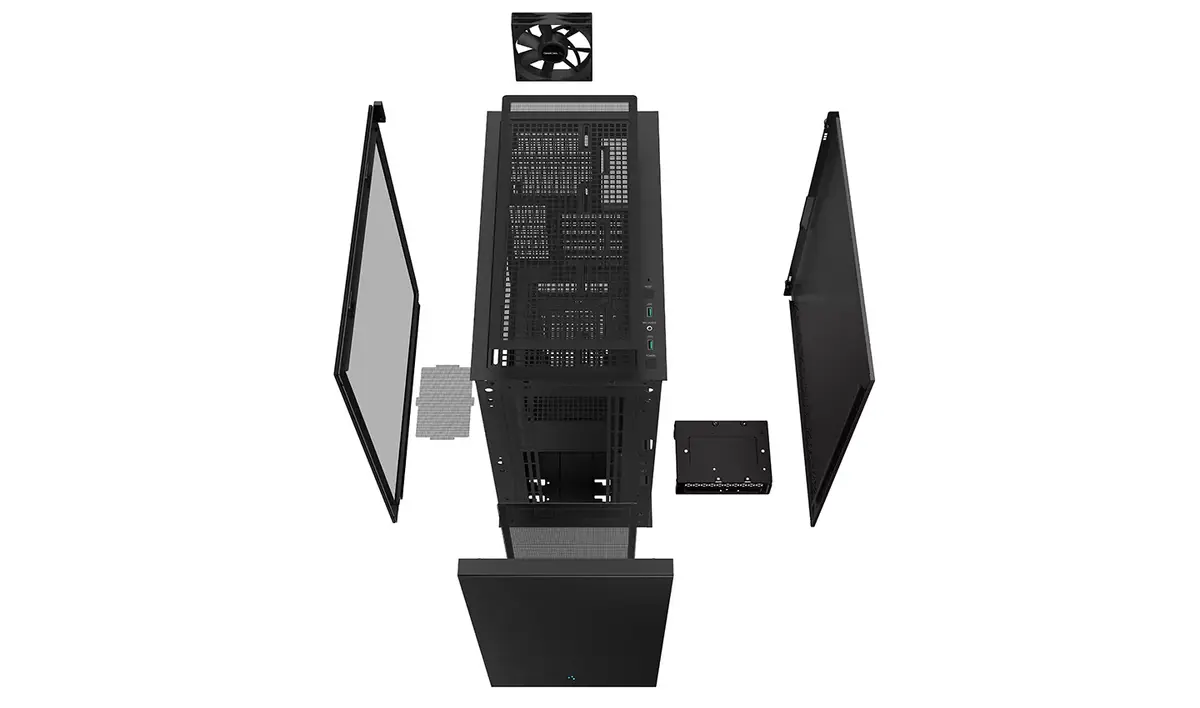 DeepCool CH510 корпус Midi Tower Black Photo 15