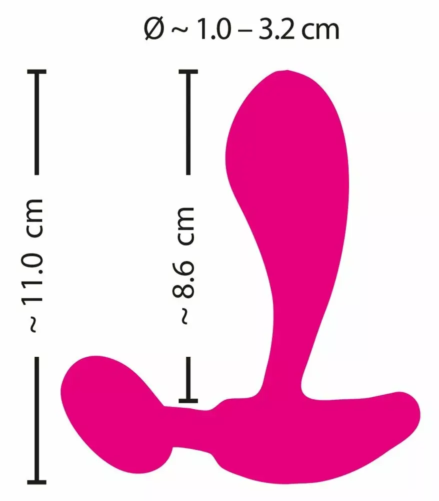 Вибратор Sweet Smile RC C & G-Spot 11 см Photo 10
