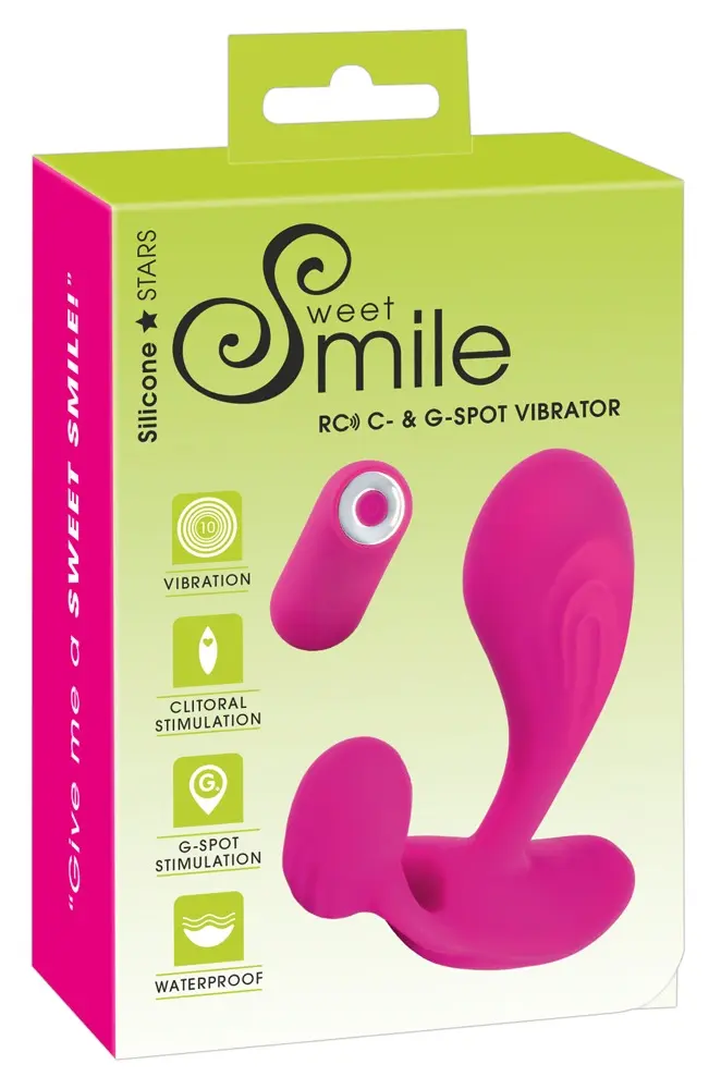 Vibrators Sweet Smile silikona rozā –