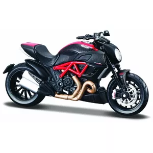 Металлическая модель Ducati Diavel Carbon с подставкой 1/18