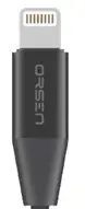 Orsen S31 Lightning cable 2.1A 1.2 m Photo 2