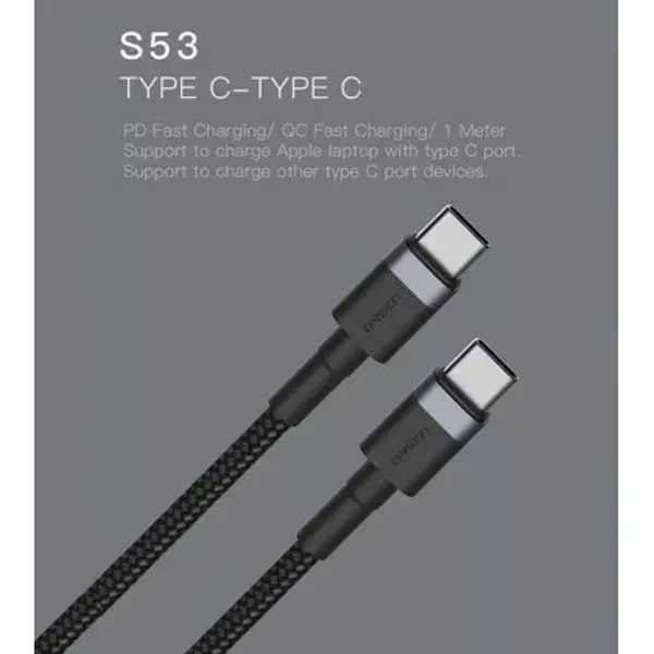 USB Type-C cable Orsen S53 3A 1m Photo 2