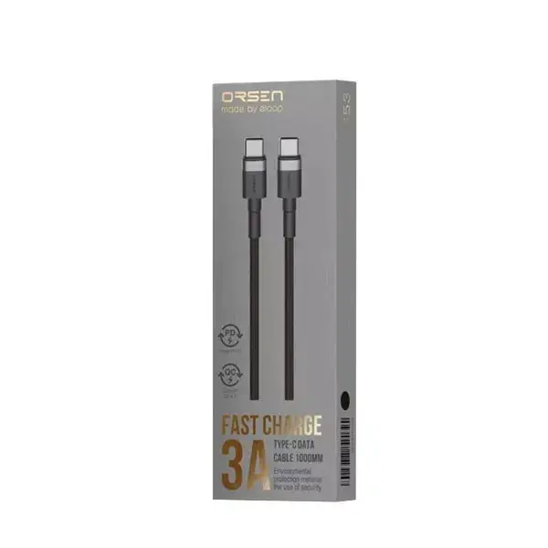 USB Type-C cable Orsen S53 3A 1m Photo 7