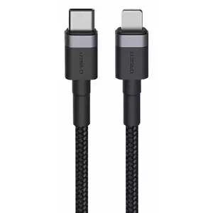 Kabeļa Type-C uz Lightning Orsen S51, 3A, 1 m, melns