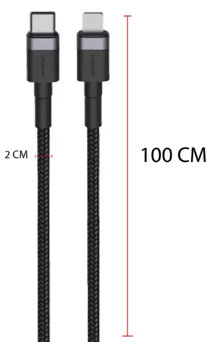 Orsen S51 Type-C to Lightning cable 1 m Photo 2
