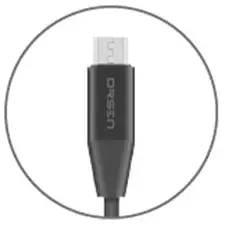 Micro USB Cable Orsen S32 2.1A 1.2 m Photo 2