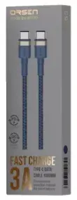 Orsen S53 Type-C to Type-C 3A 1 m cable Photo 7