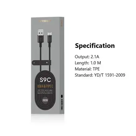 Orsen S9C кабель USB A — USB-C 1 м Photo 6
