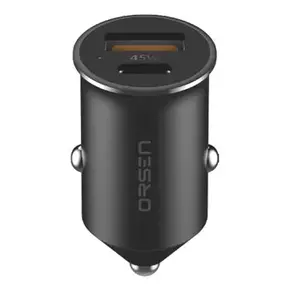 Car Charger Orsen C8 45W — 45W USB-C PD Fast Charging, Black