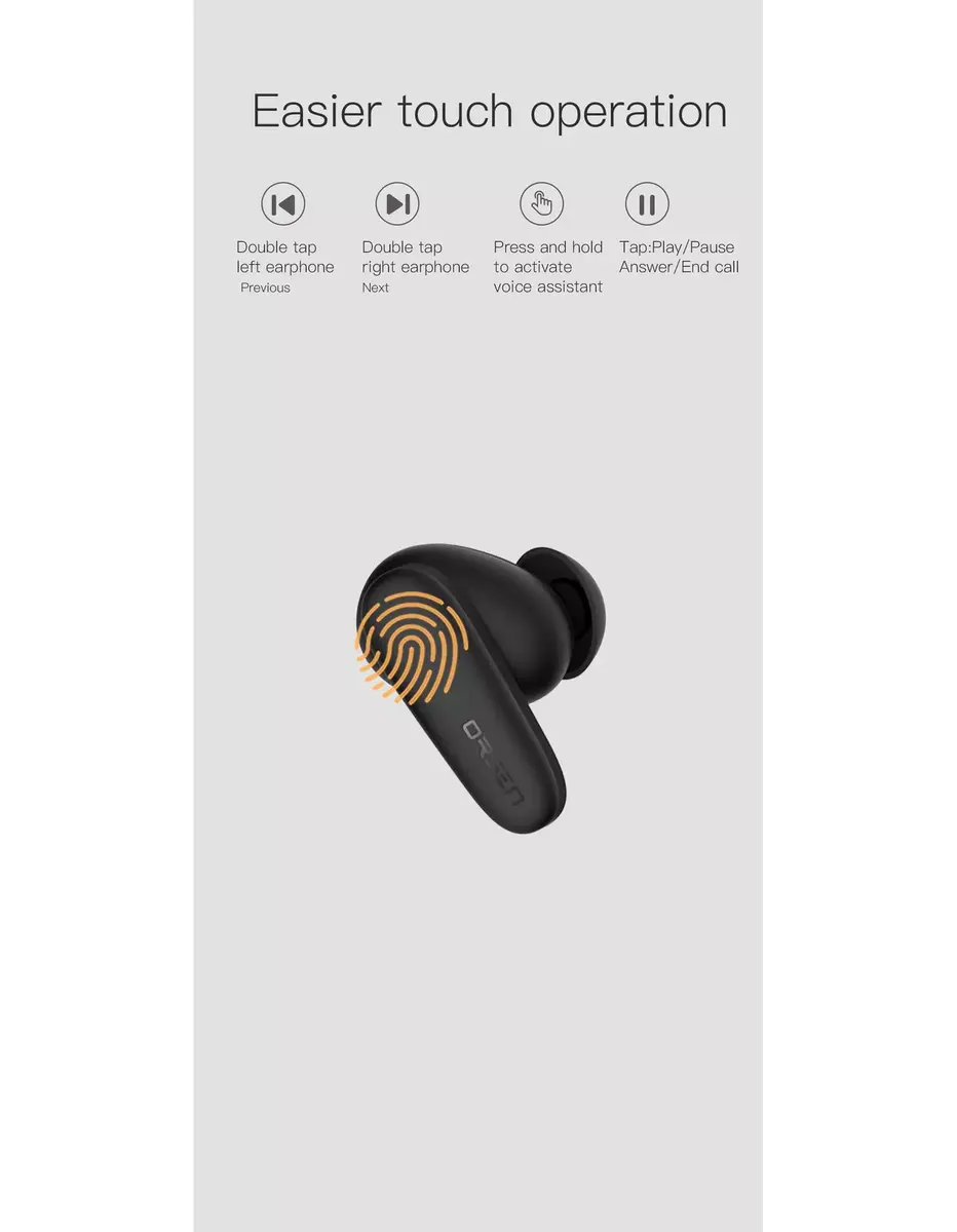 Austiņas Orsen T3 Bluetooth Photo 6