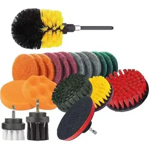 Cleaning brush set Amio AMI-02594 — 22 pieces, assorted sizes for general cleaning