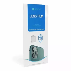 Bestsuit Nano 5D Super Clear Flexible Hybrid Camera lens Glass for Apple iPhone 11 Pro Max Transparent