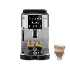 Espresso kafijas automāts De’Longhi Magnifica S ECAM220.30.SB — 1.8 L ūdens tvertne, 250 g pupiņu bunkurs, iebūvēta dzirnaviņa un piena putotājs
