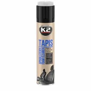 Upholstery Cleaner Foam K2 TAPIS 600 ml with Built-in Brush for Fabric and Textile Surfaces