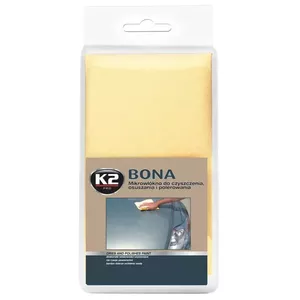 Microfiber Drying and Polishing Cloths K2 BONA 40×40 cm, 340 g/m², pack of 1 (MPN L430)