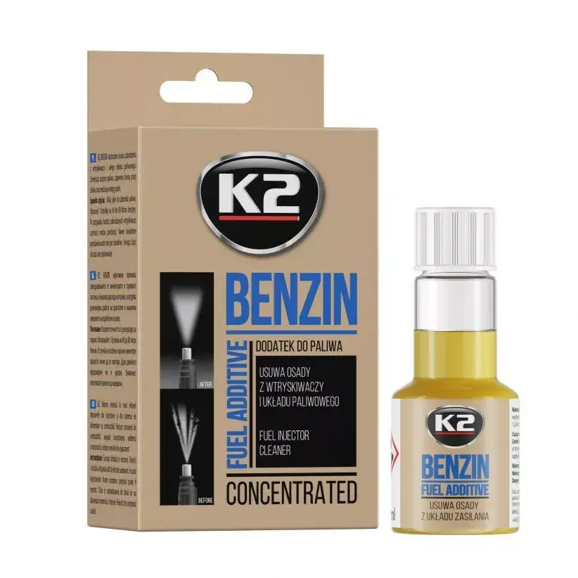 K2 BENZIN 50 ml fuel injector cleaner additive Photo 2
