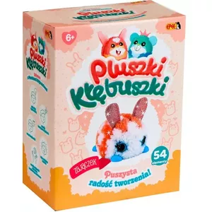 Epee Набор Creative Pluszki-Kłębuszki 54 элемента Bunny — набор для творчества, 54 детали