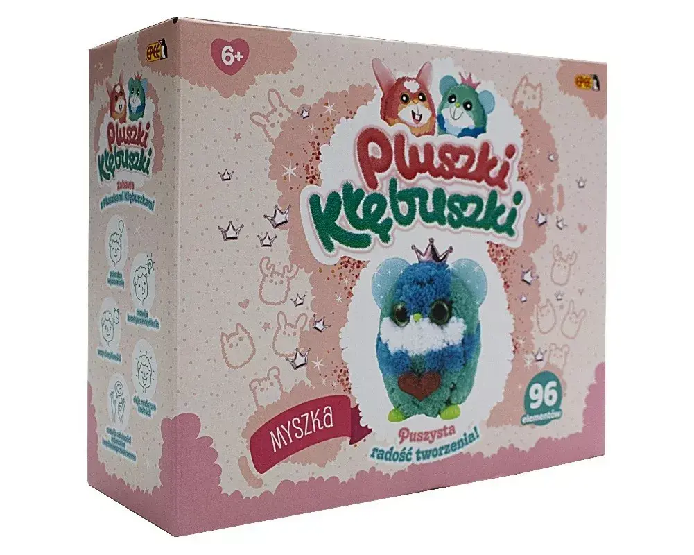 Epee Creative set Pluszki-Kłębuszki 96 деталей Mouse Photo 2