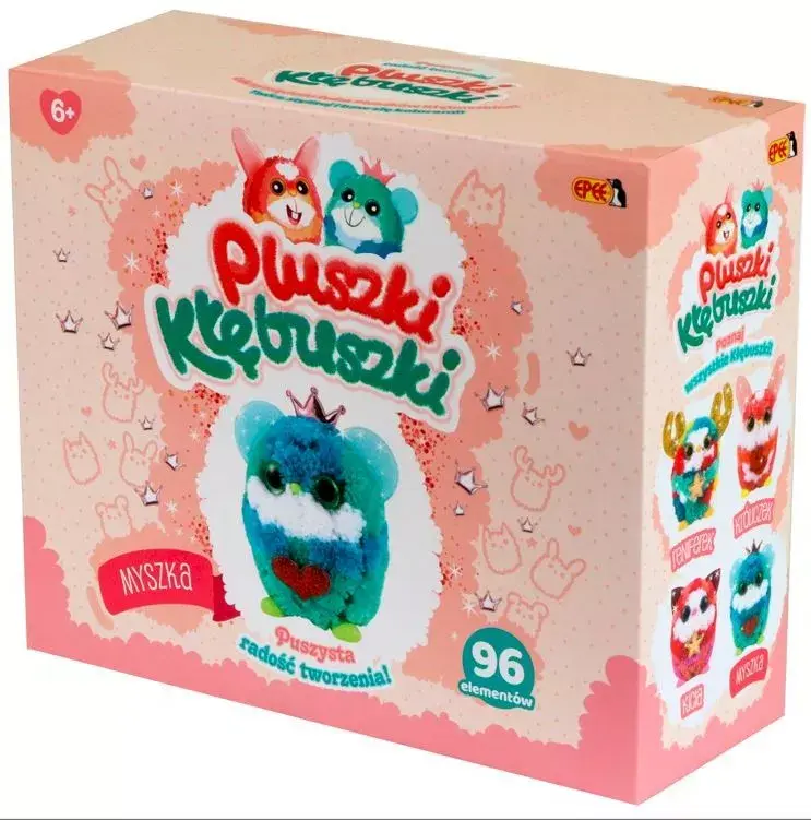 Epee Creative set Pluszki-Kłębuszki 96 деталей Mouse Photo 5