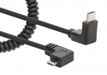 USB-C to Micro-USB Cable Manhattan 1m Photo 2