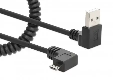 USB-A to Micro-USB Cable Manhattan 356237 Photo 2