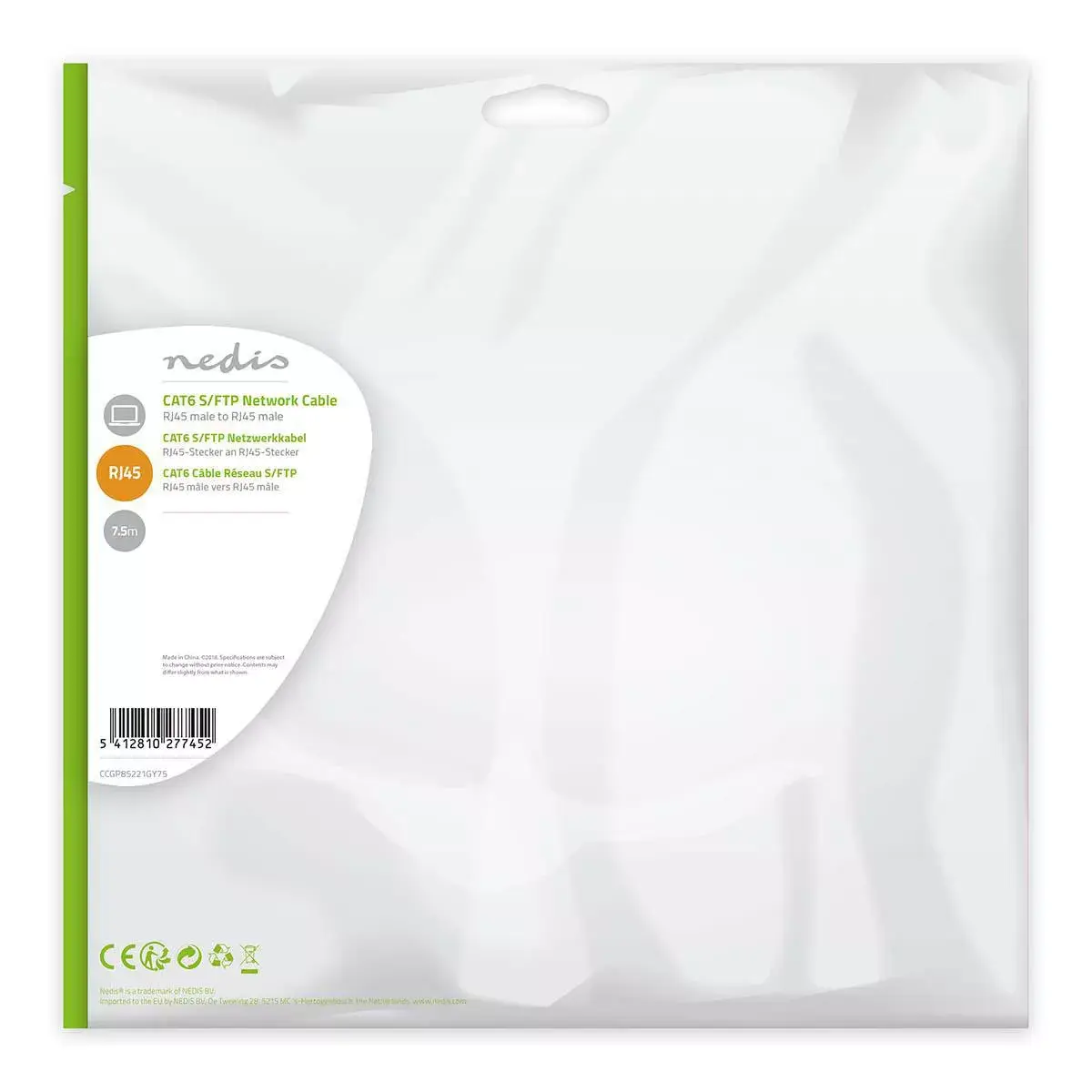 Сетевой кабель Nedis CCGP85221GY75 Photo 3