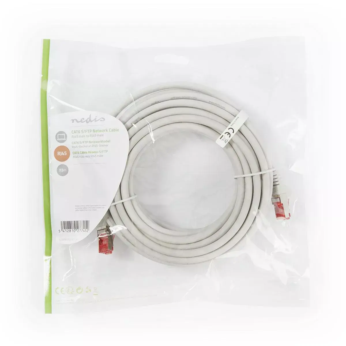 Сетевой кабель Nedis CCGP85221GY75 Photo 4