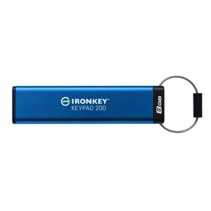 USB zibatmiņa Kingston 8GB USB Type-A IronKey Keypad 200