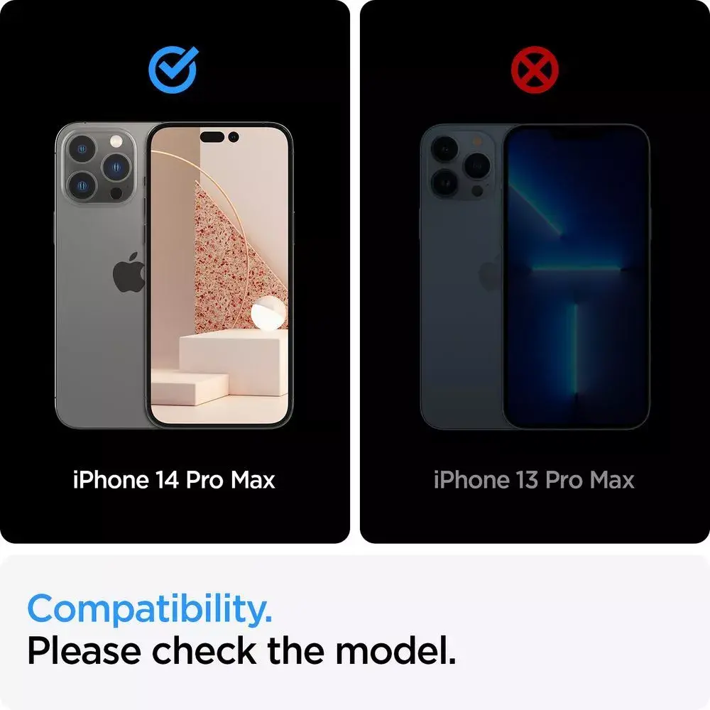 Spigen AGL05209 ekrāna aizsargs iPhone 14 Pro Max Photo 2