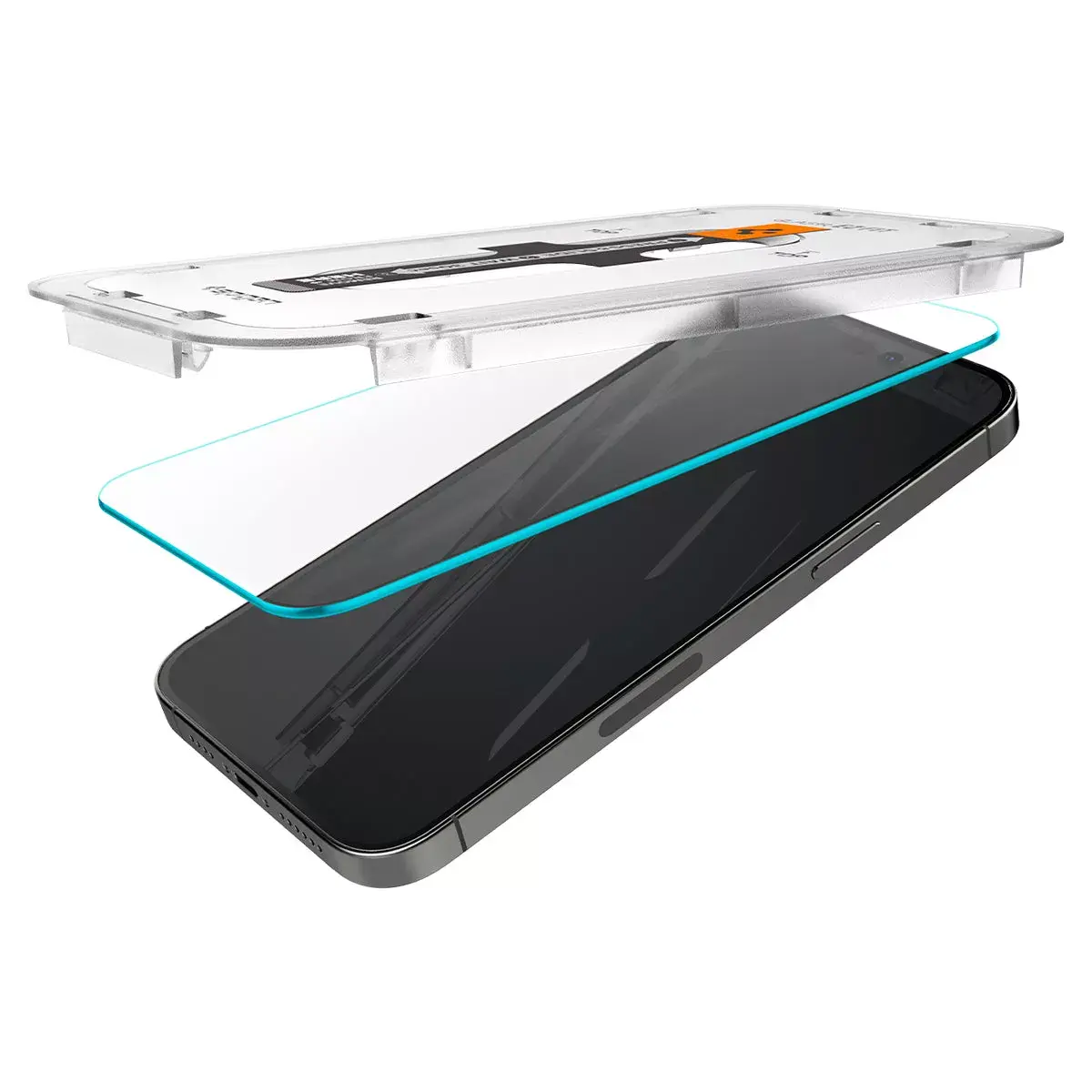 Spigen EZ FIT GLAS.tR caurspīdīgs ekrāna aizsargs Apple iPhone 14 Pro Photo 3