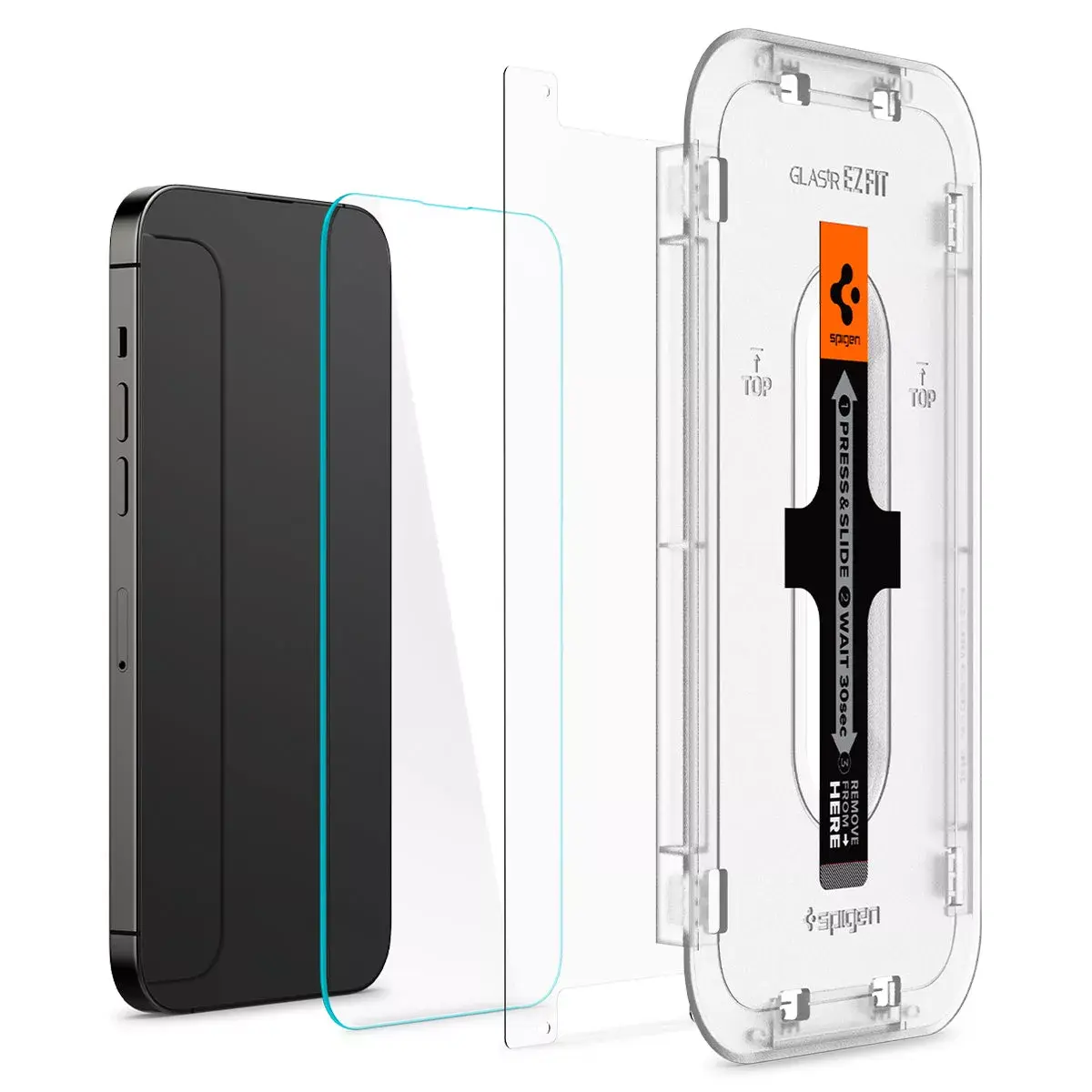 Spigen EZ FIT GLAS.tR caurspīdīgs ekrāna aizsargs Apple iPhone 14 Pro Photo 6