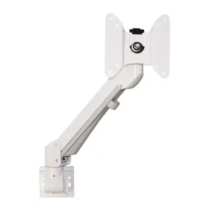 Sienas stiprinājums monitora Kondator LC55W, balts, maksimālā slodze 8 kg