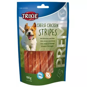 Trixie Premio полоски для собак с курицей и сыром, 100 г